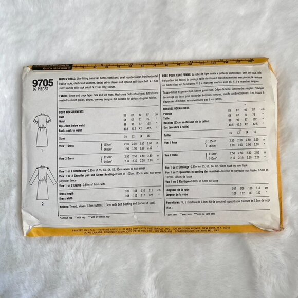 2 Simplicity Sewing Patterns - Picture 5 of 5